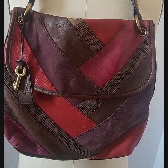 Fossil Multi Color Leather Purse 👜 - Picture 8 of 8
